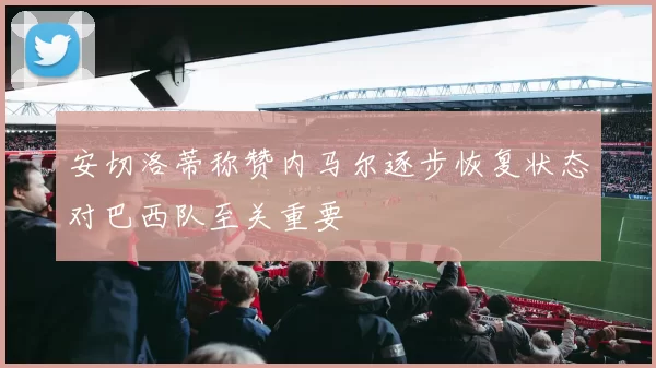 安切洛蒂称赞内马尔逐步恢复状态对巴西队至关重要